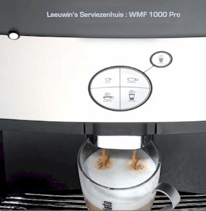 Een lekkere Latte uit de WMF 1000 Pro - Leeuwin.nl